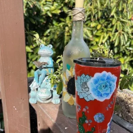 Cactus Floral 16oz Modern Tumbler