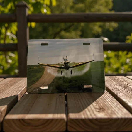 Crop Duster License Plate